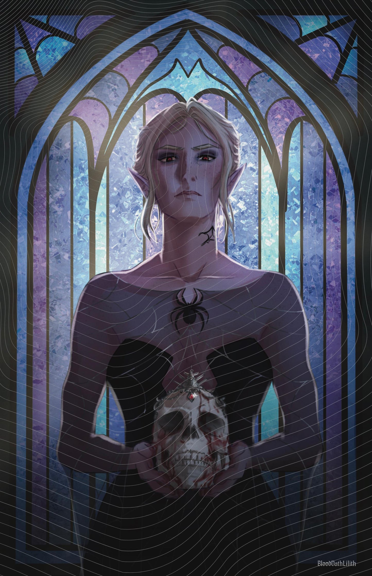 BG3 Stained Glass Prints (7x11) - 3 for $45