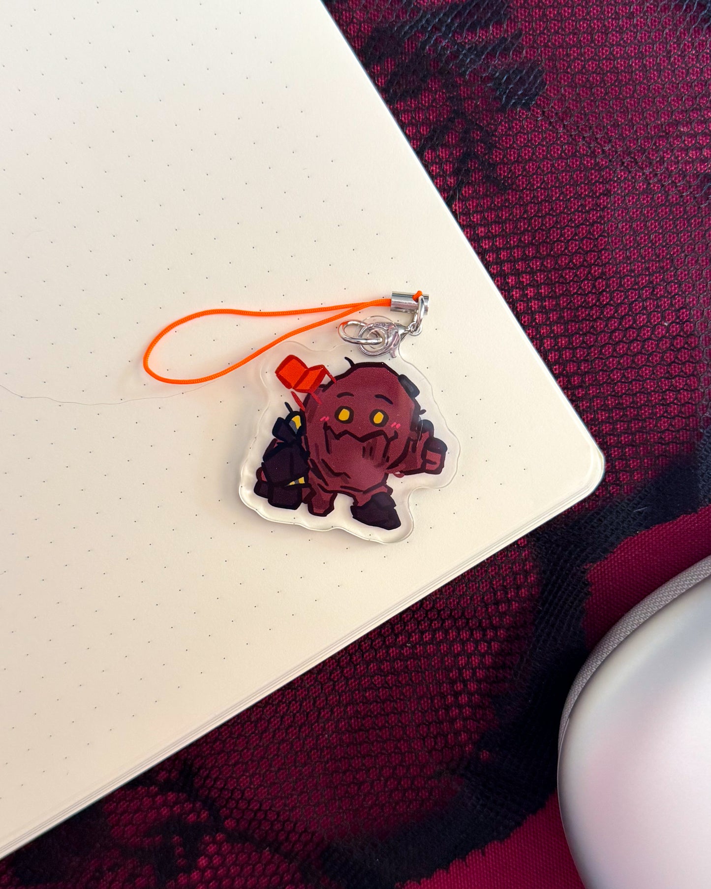 Superhero Dispatch Phone Charm