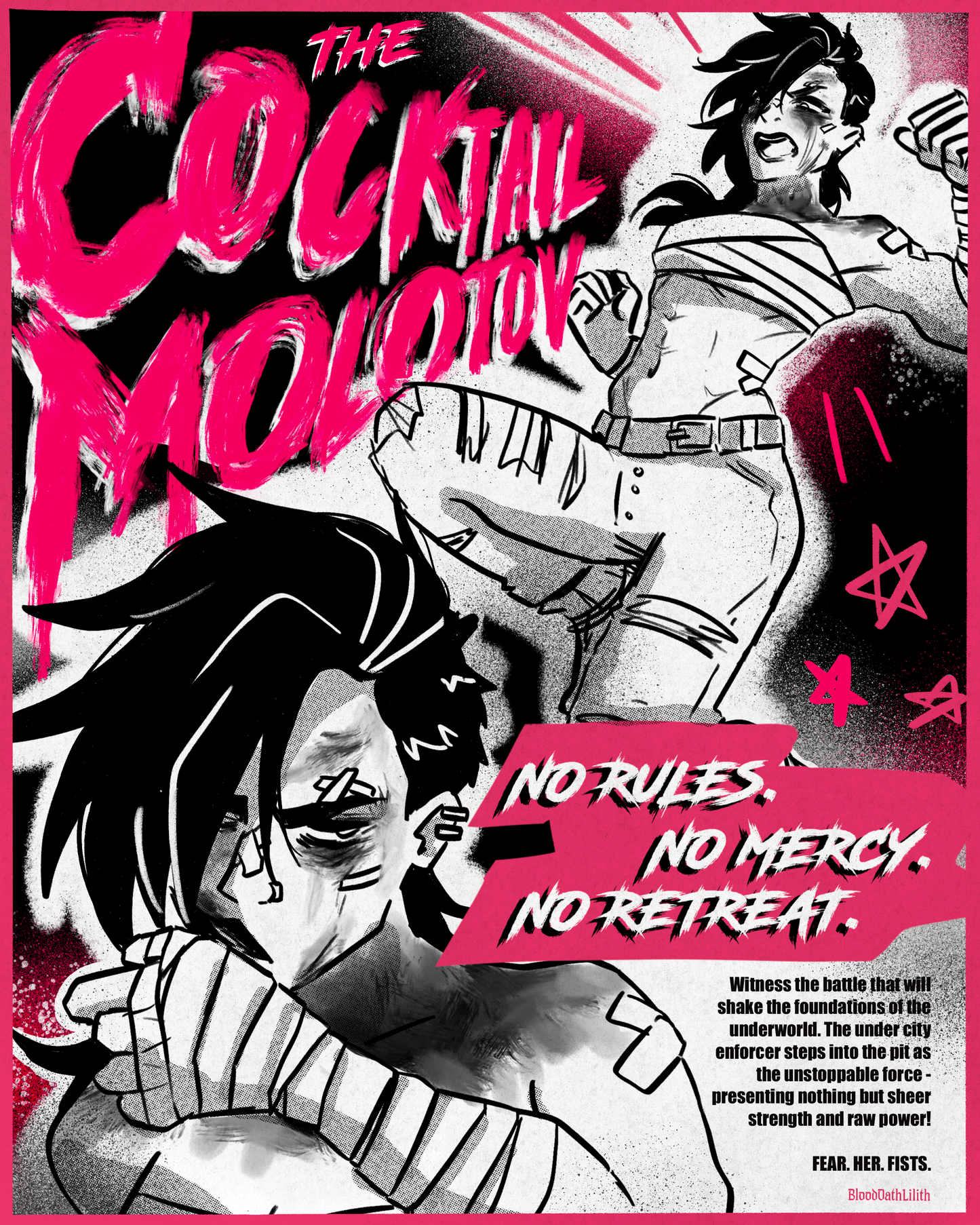 Pitfighter Vi Print - Included in 3 for $45 Deal