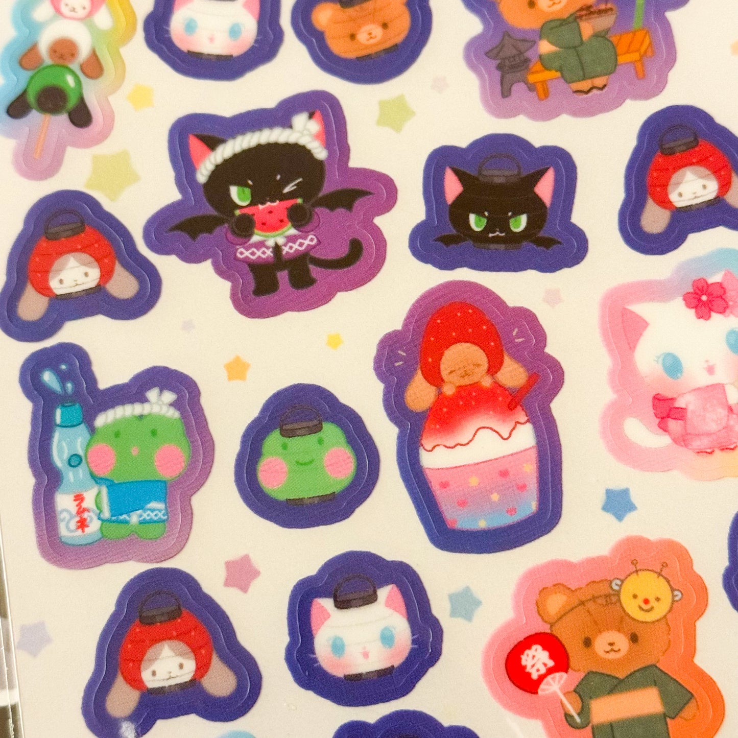 Yumefriends Summer Matsuri Sticker Sheet