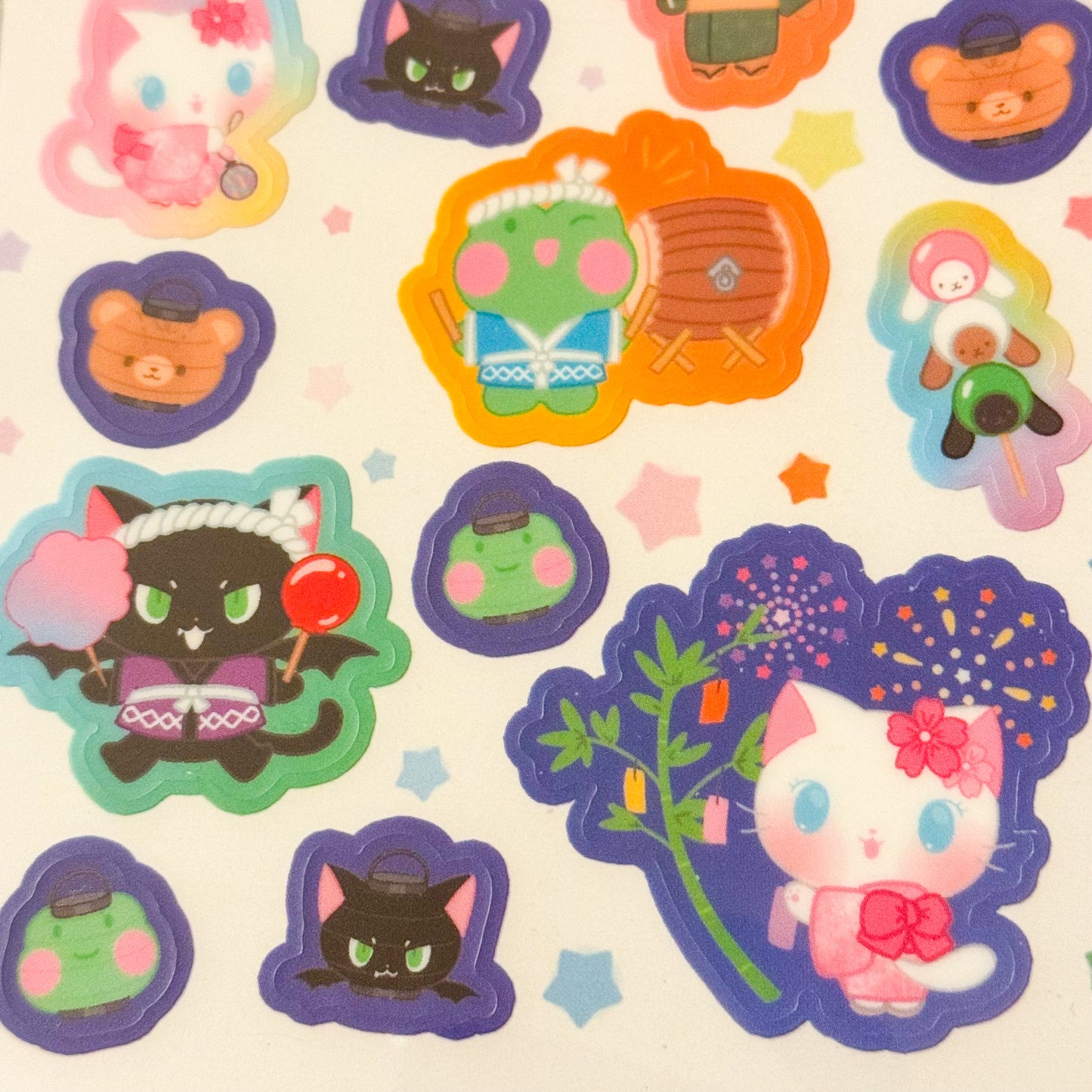 Yumefriends Summer Matsuri Sticker Sheet