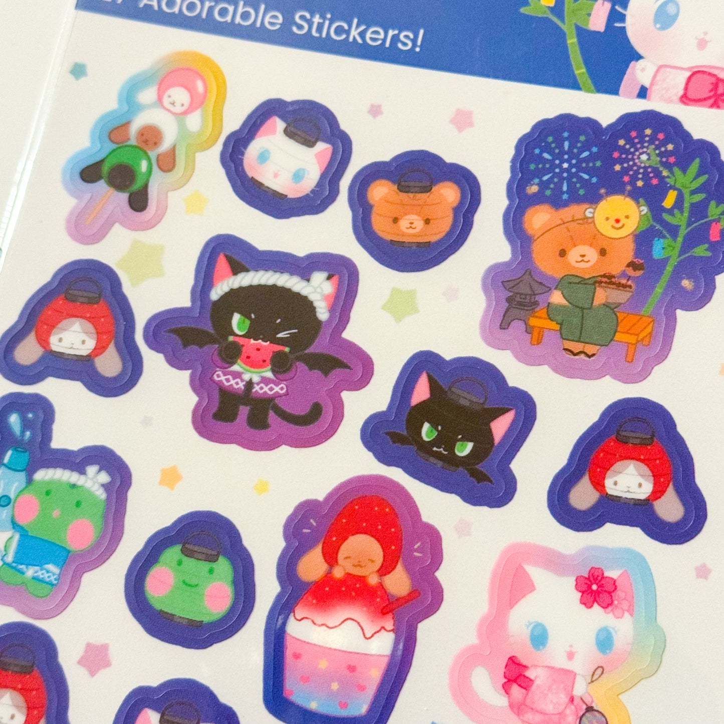 Yumefriends Summer Matsuri Sticker Sheet