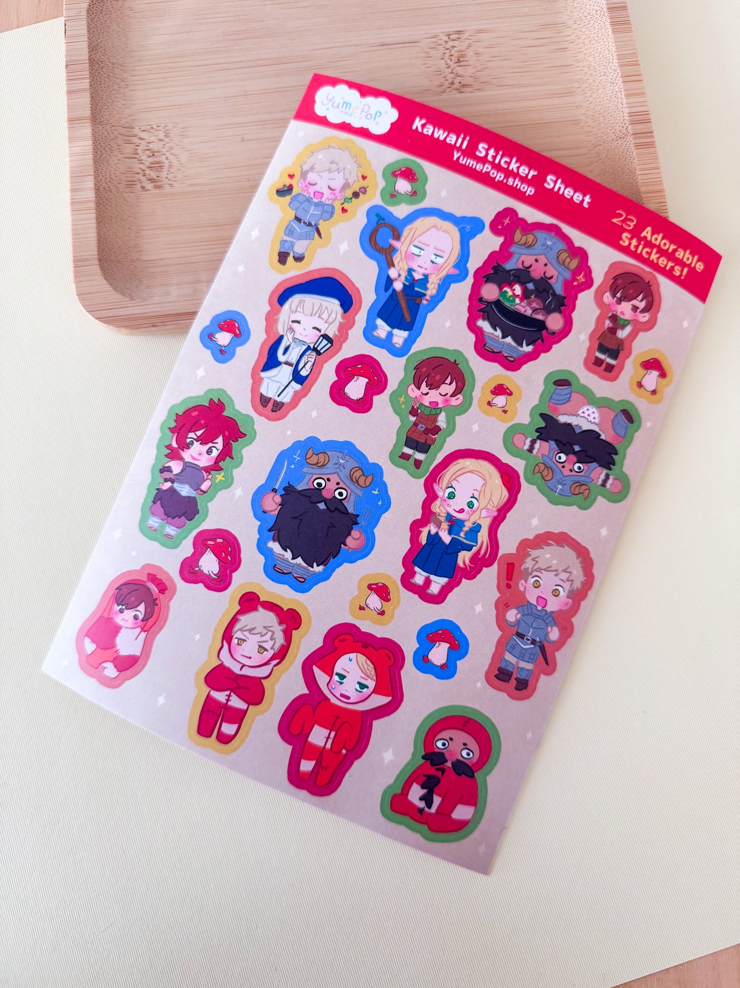 Dungeon Meshi Stickers