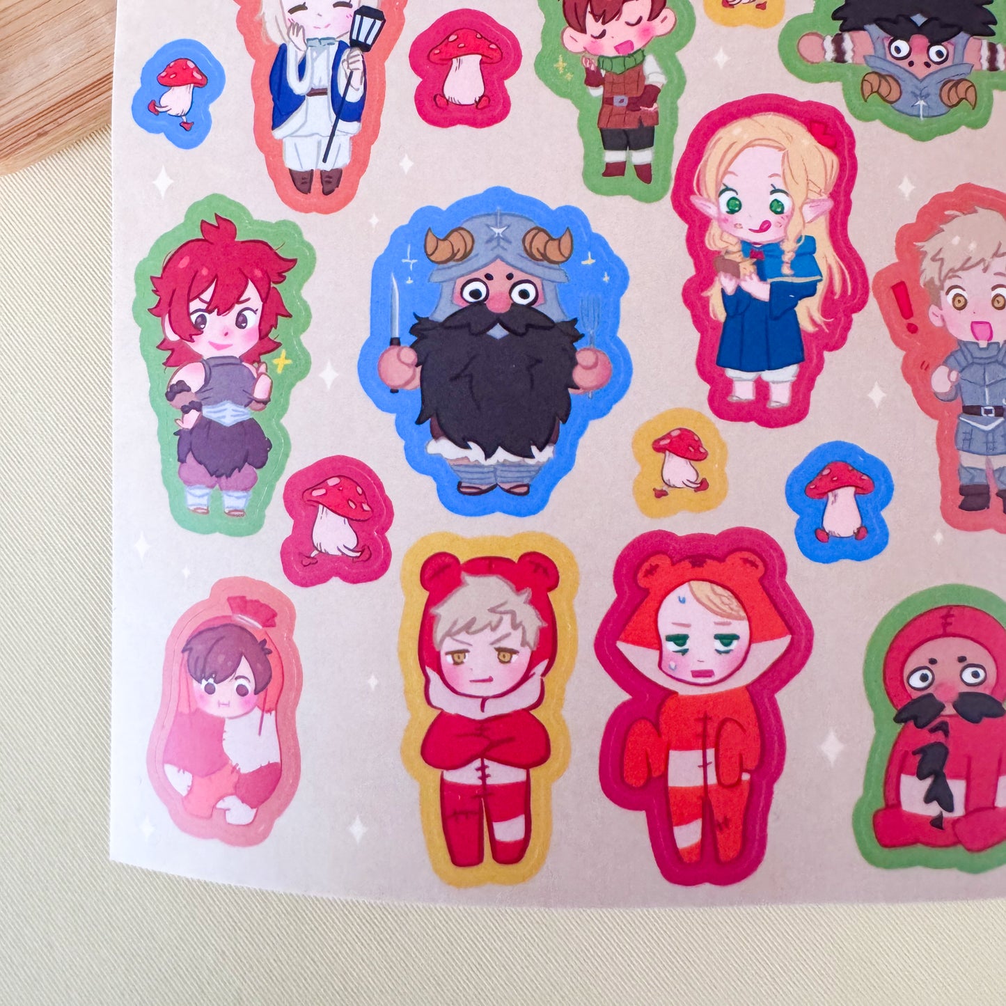 Dungeon Meshi Stickers