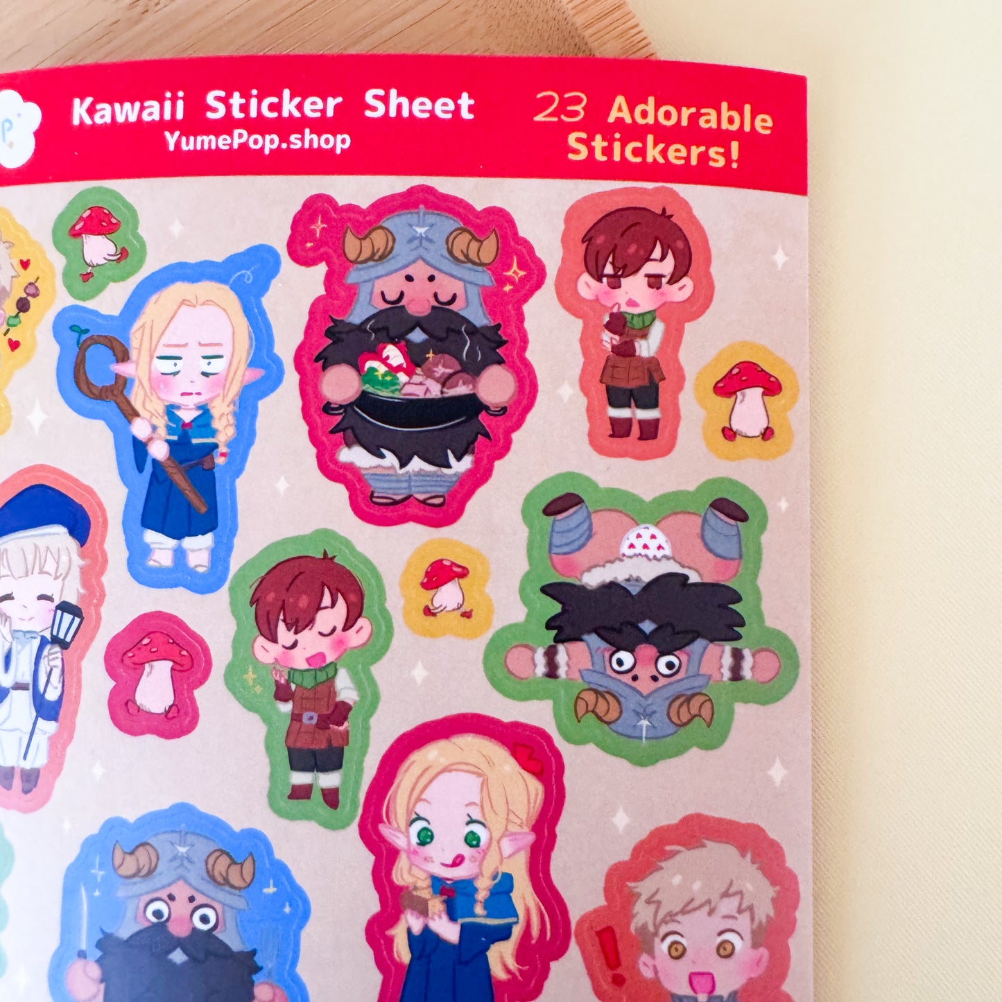 Dungeon Meshi Stickers