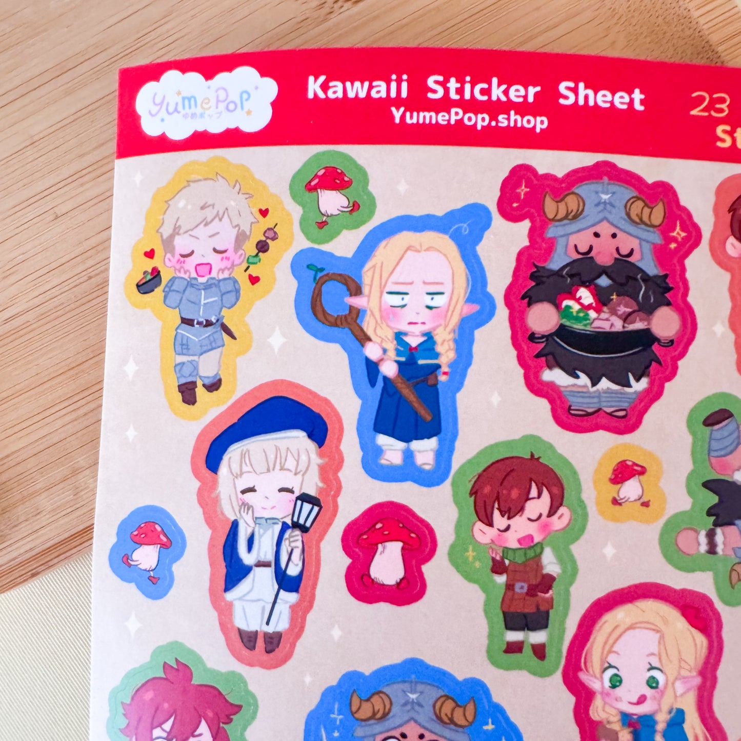 Dungeon Meshi Stickers