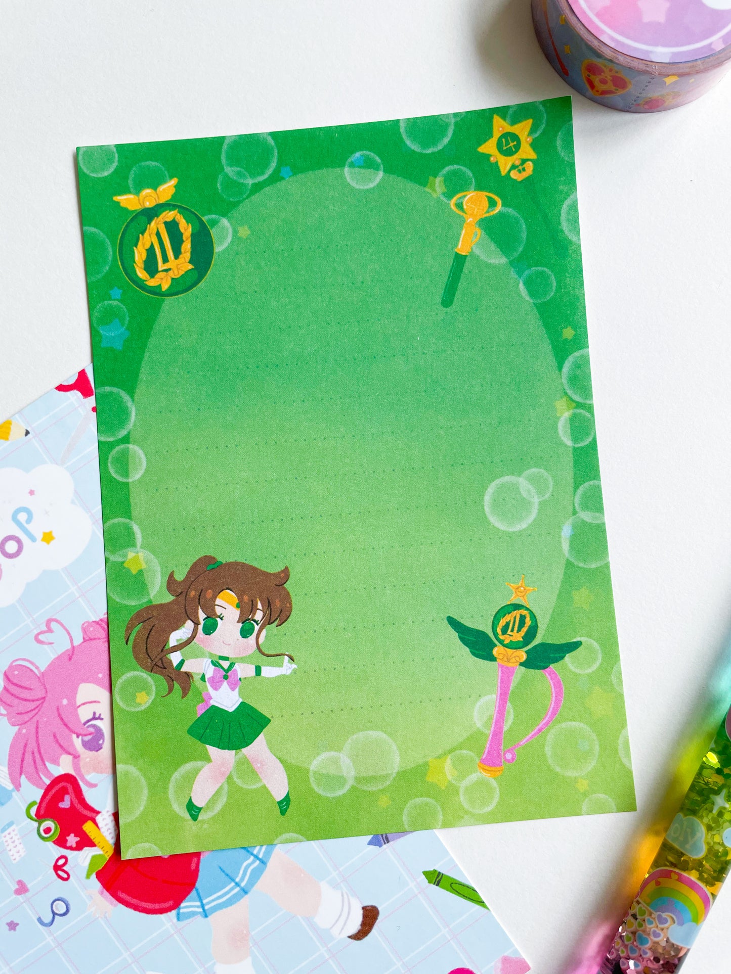 Moon Multi-design Memo pad