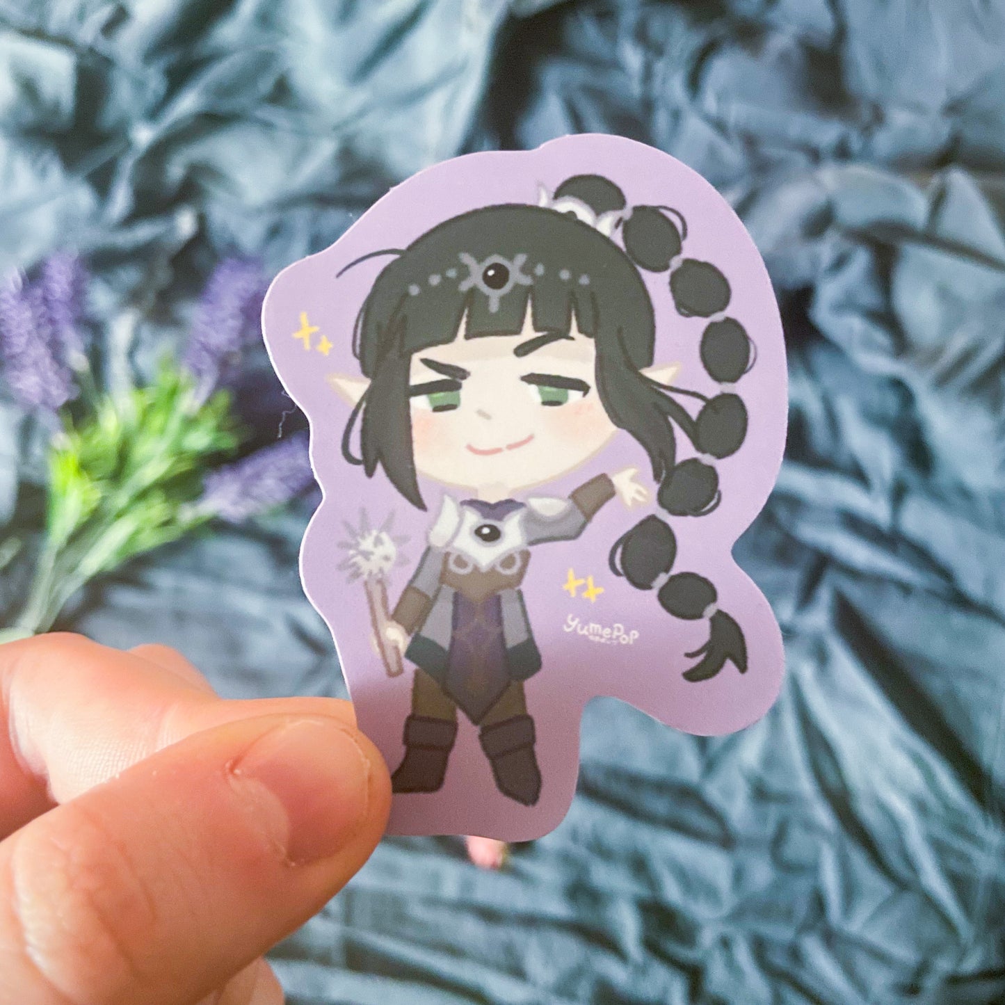 BG3 Chibi Vinyl Stickers