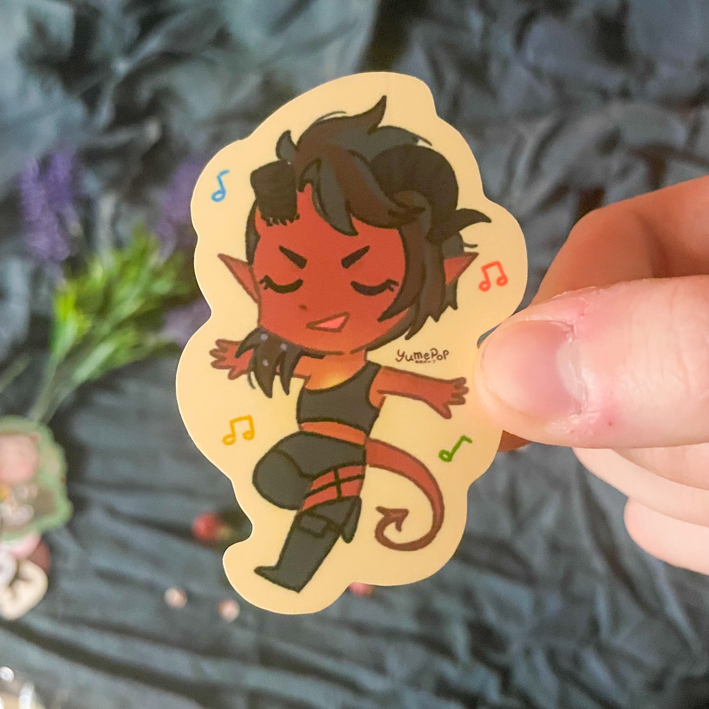BG3 Chibi Vinyl Stickers