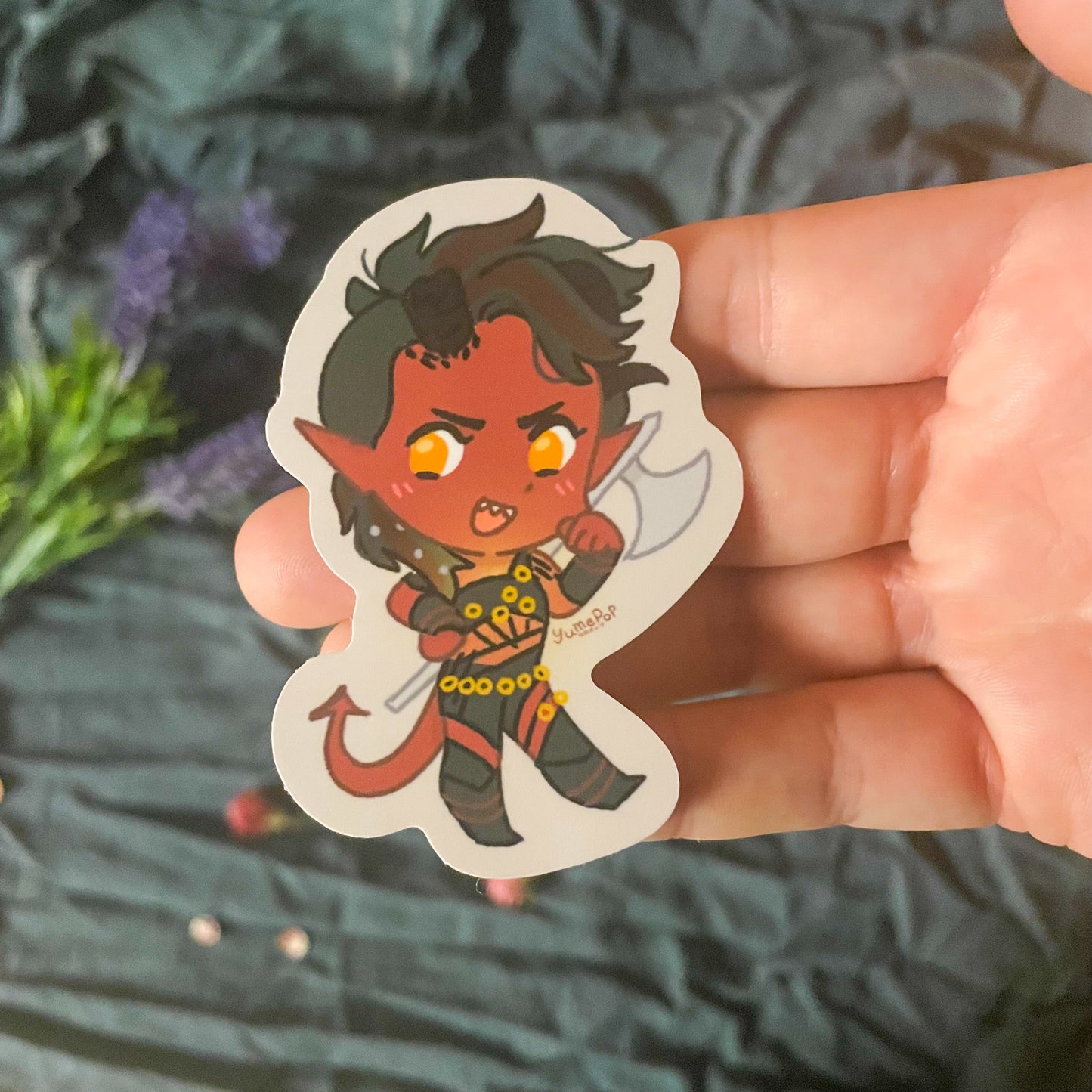BG3 Chibi Vinyl Stickers