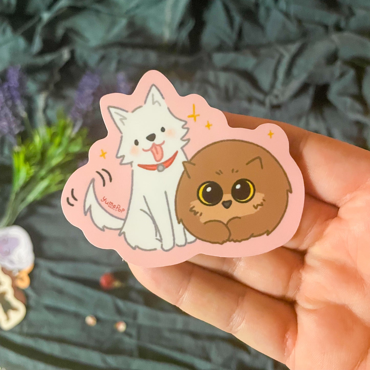 BG3 Chibi Vinyl Stickers