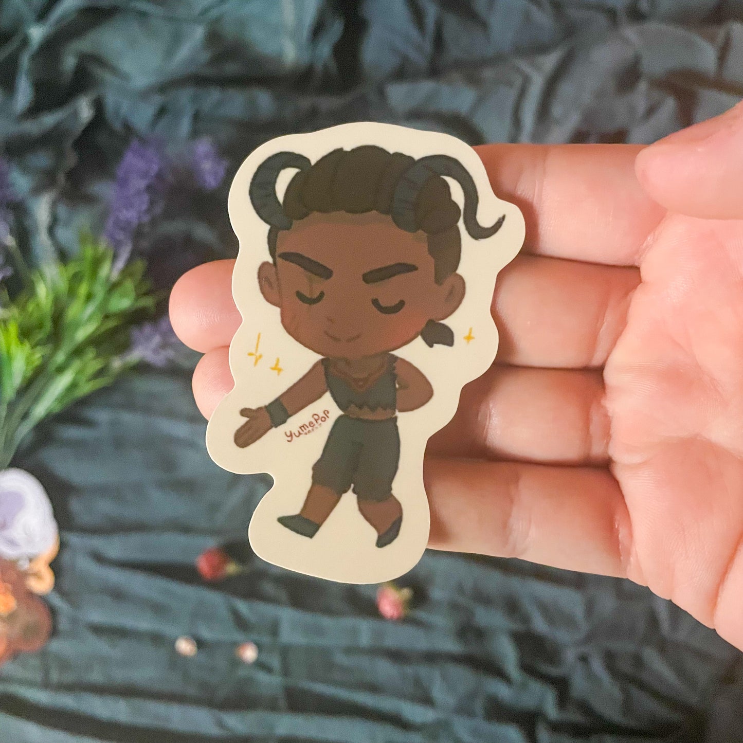BG3 Chibi Vinyl Stickers