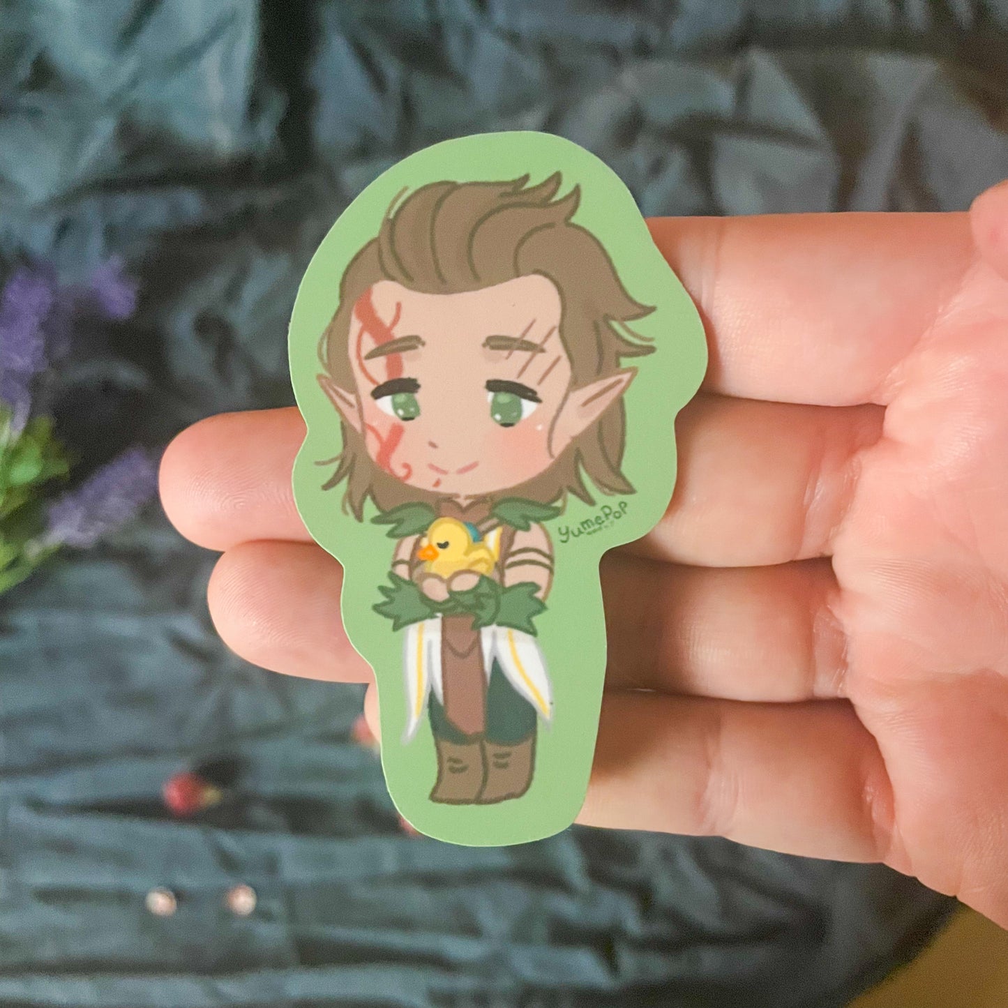 BG3 Chibi Vinyl Stickers