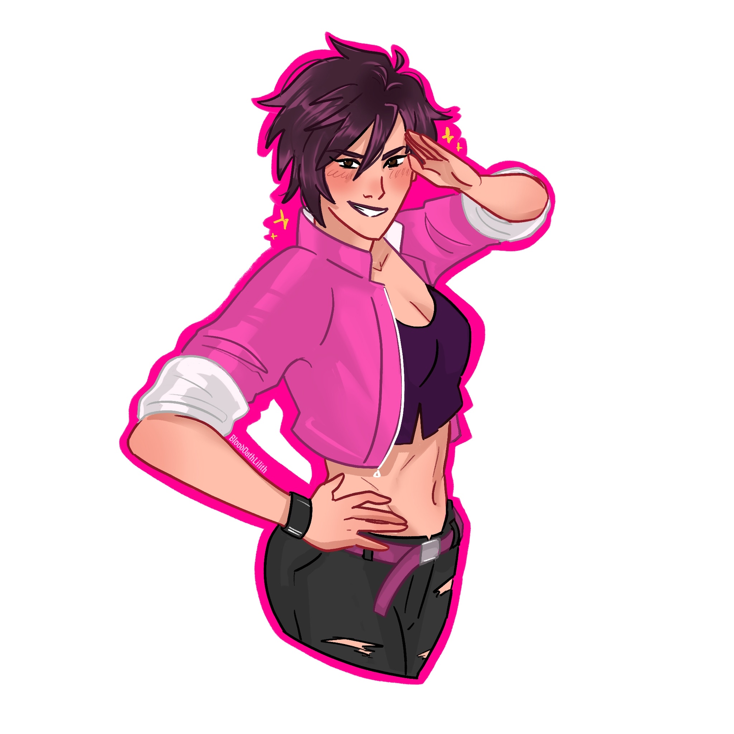 Superhero Dispatch XL Vinyl Sticker