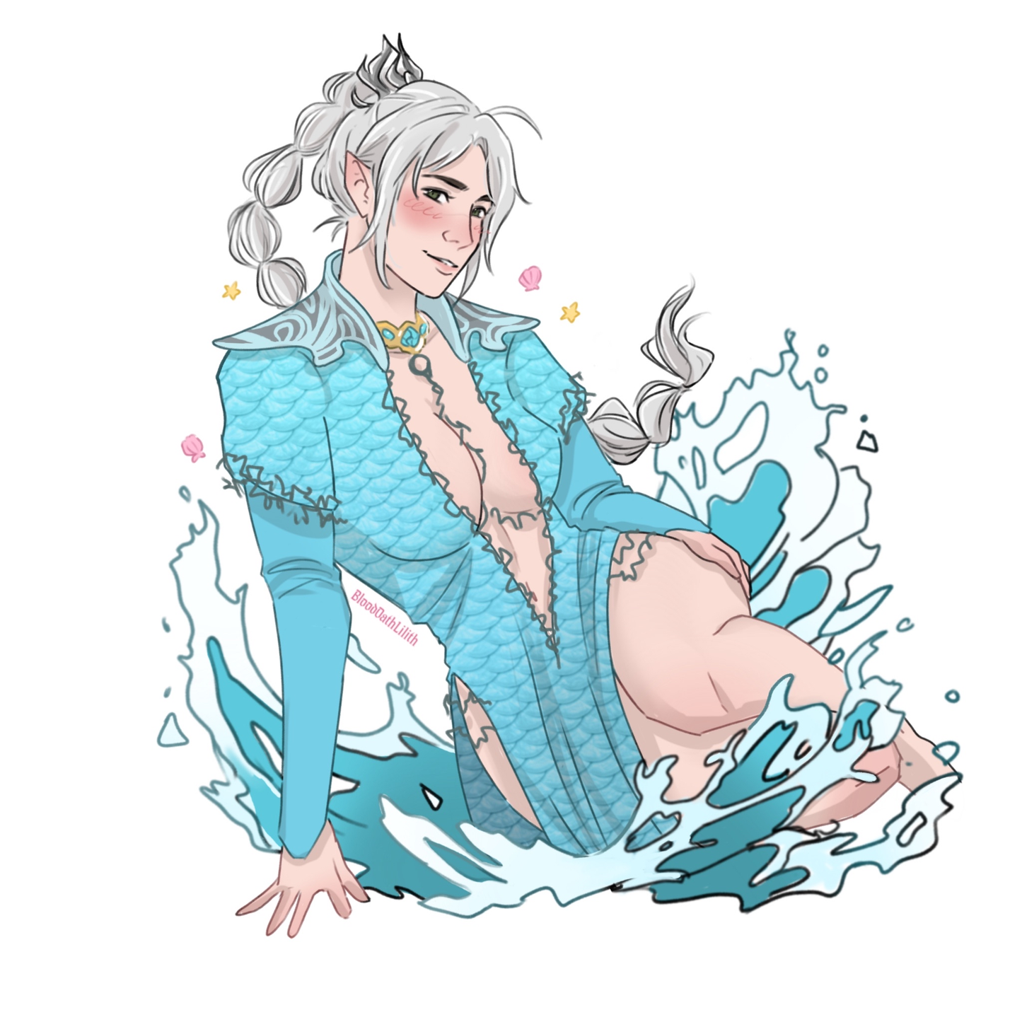 Wavemother’s Robe Vinyl Sticker