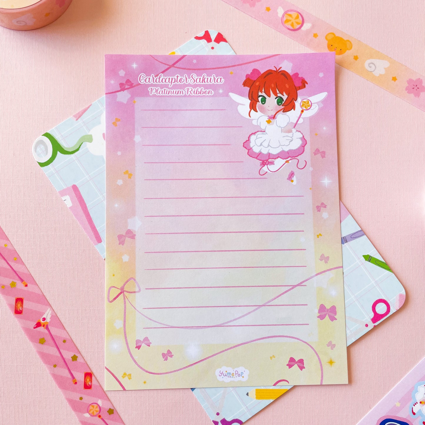 Sakura Multi Design Memo Pad