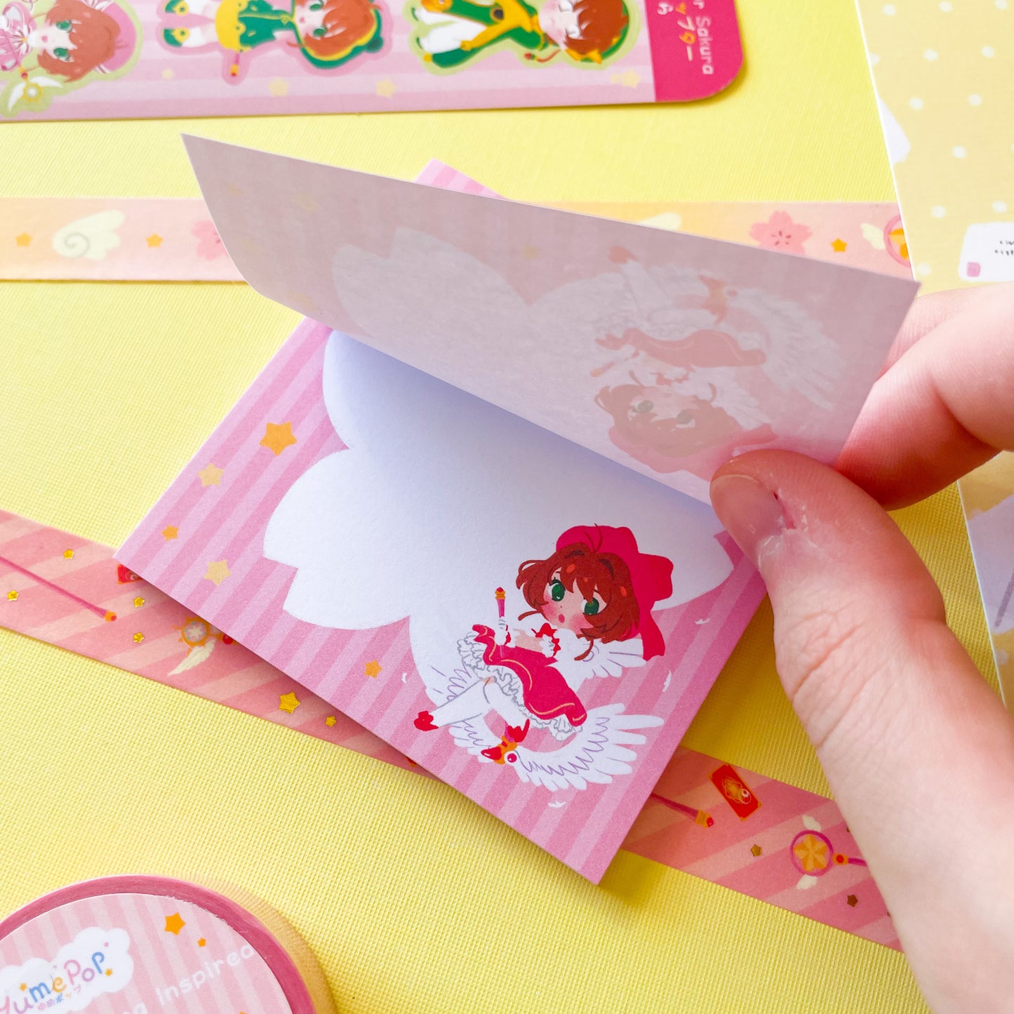 Sakura Kinomoto Sticky Notepad
