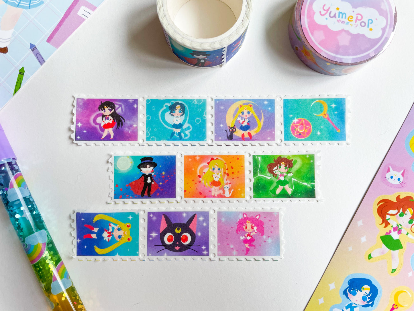 Moon Stamp Washi Tape