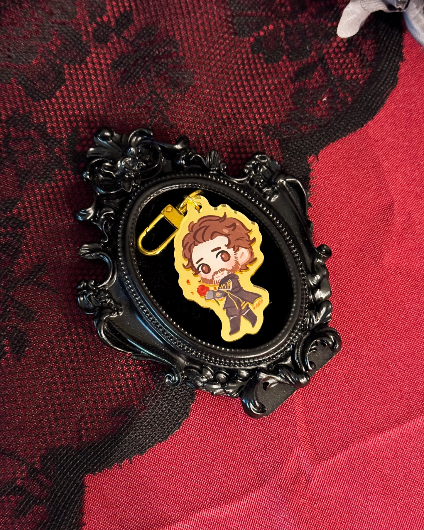 Expedition Gold Mirror Keychains