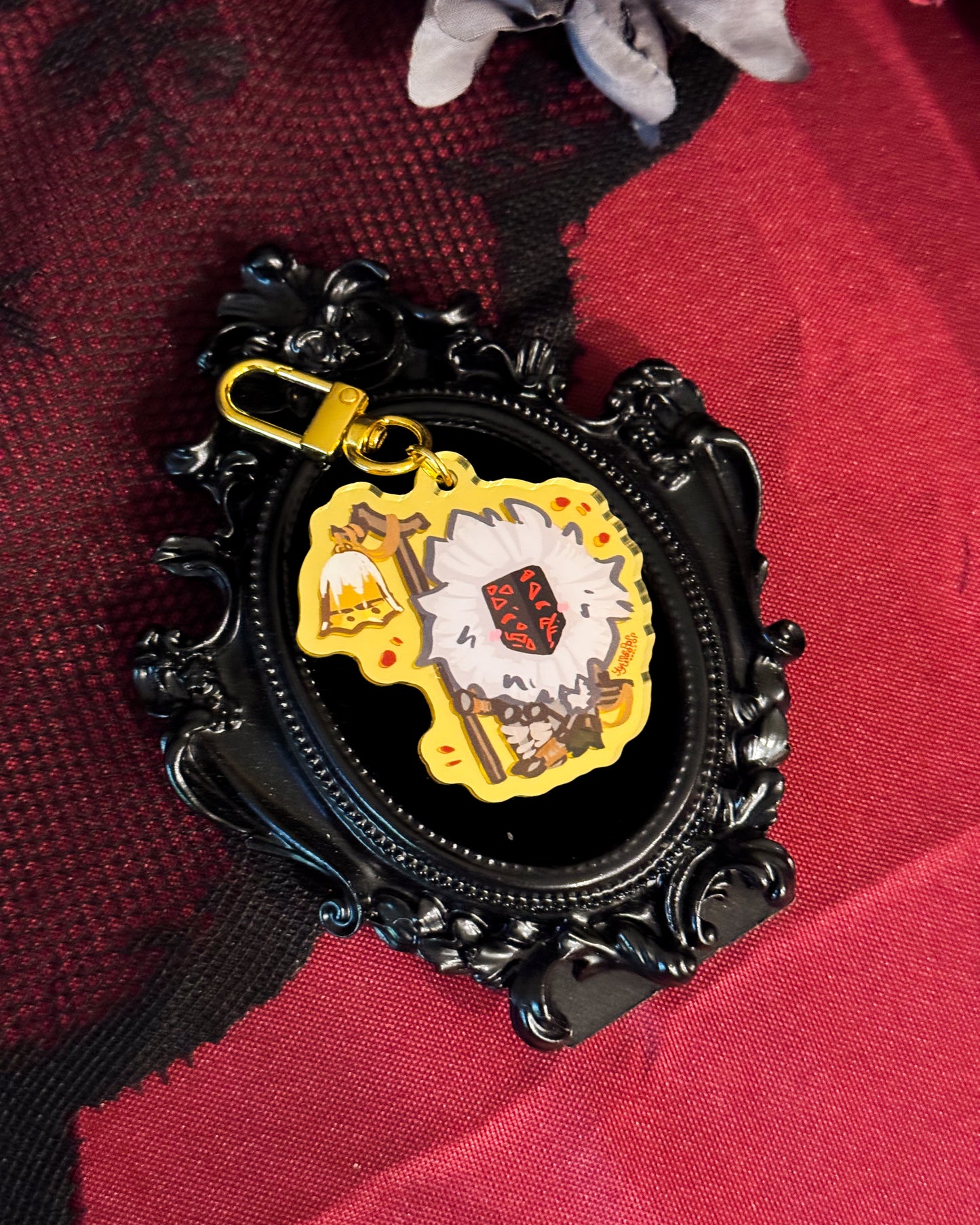 Expedition Gold Mirror Keychains