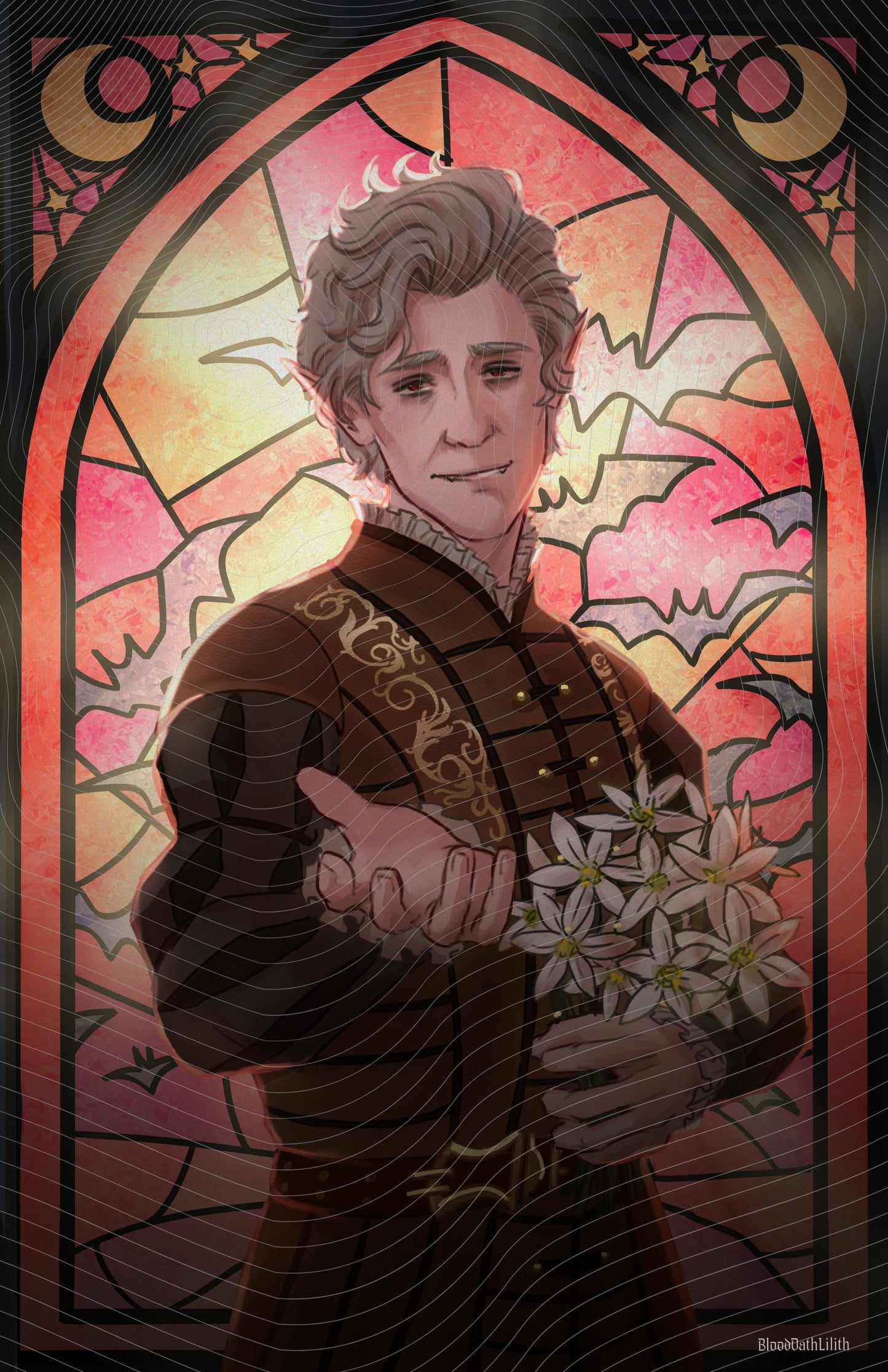 BG3 Stained Glass Prints (7x11) - 3 for $45