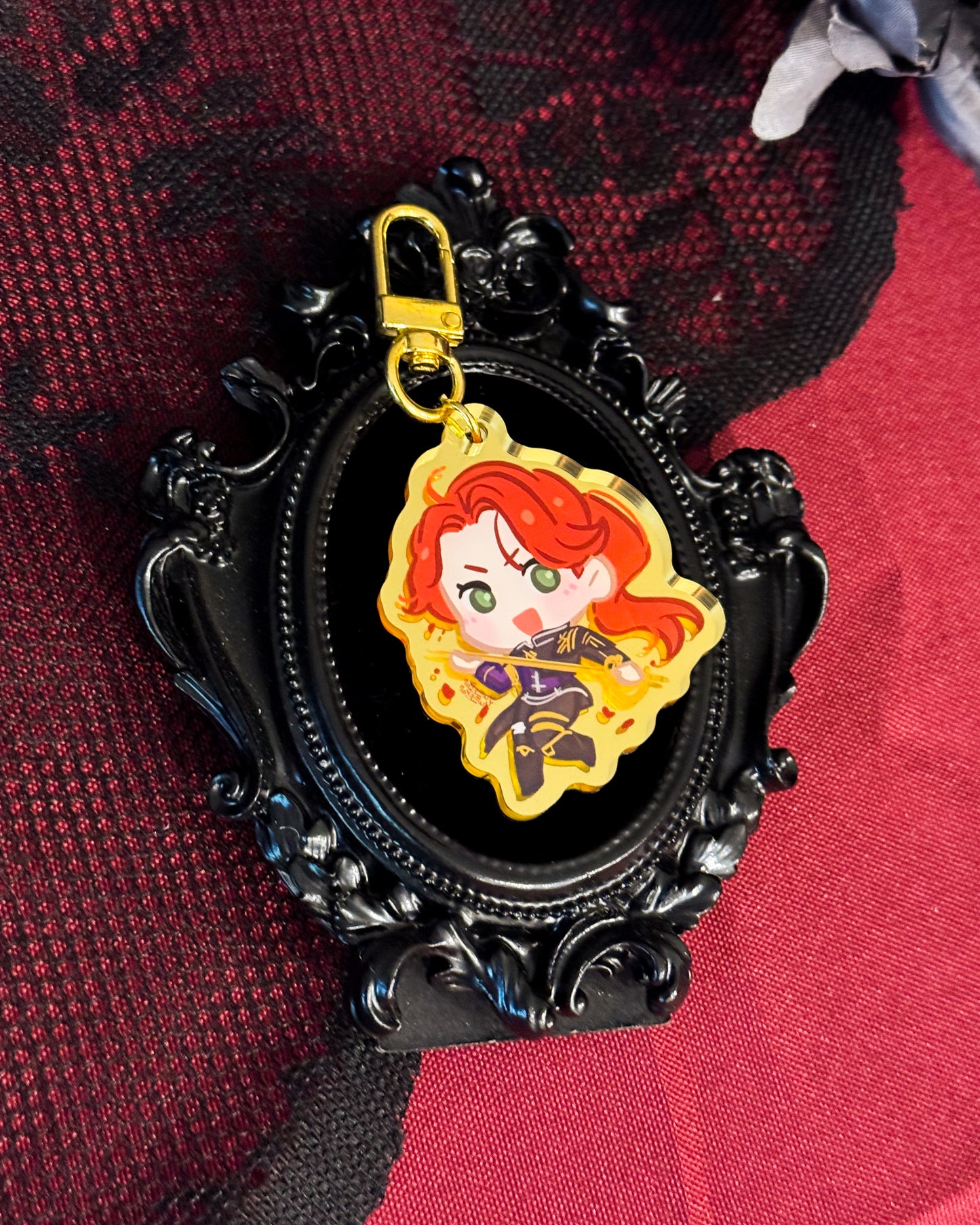 Expedition Gold Mirror Keychains