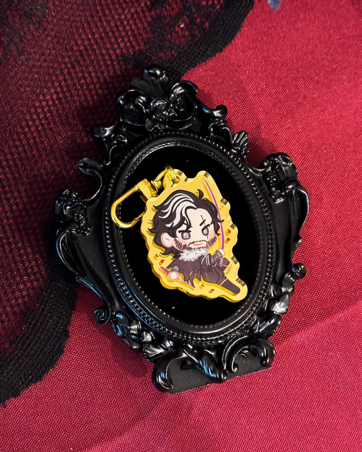 Expedition Gold Mirror Keychains