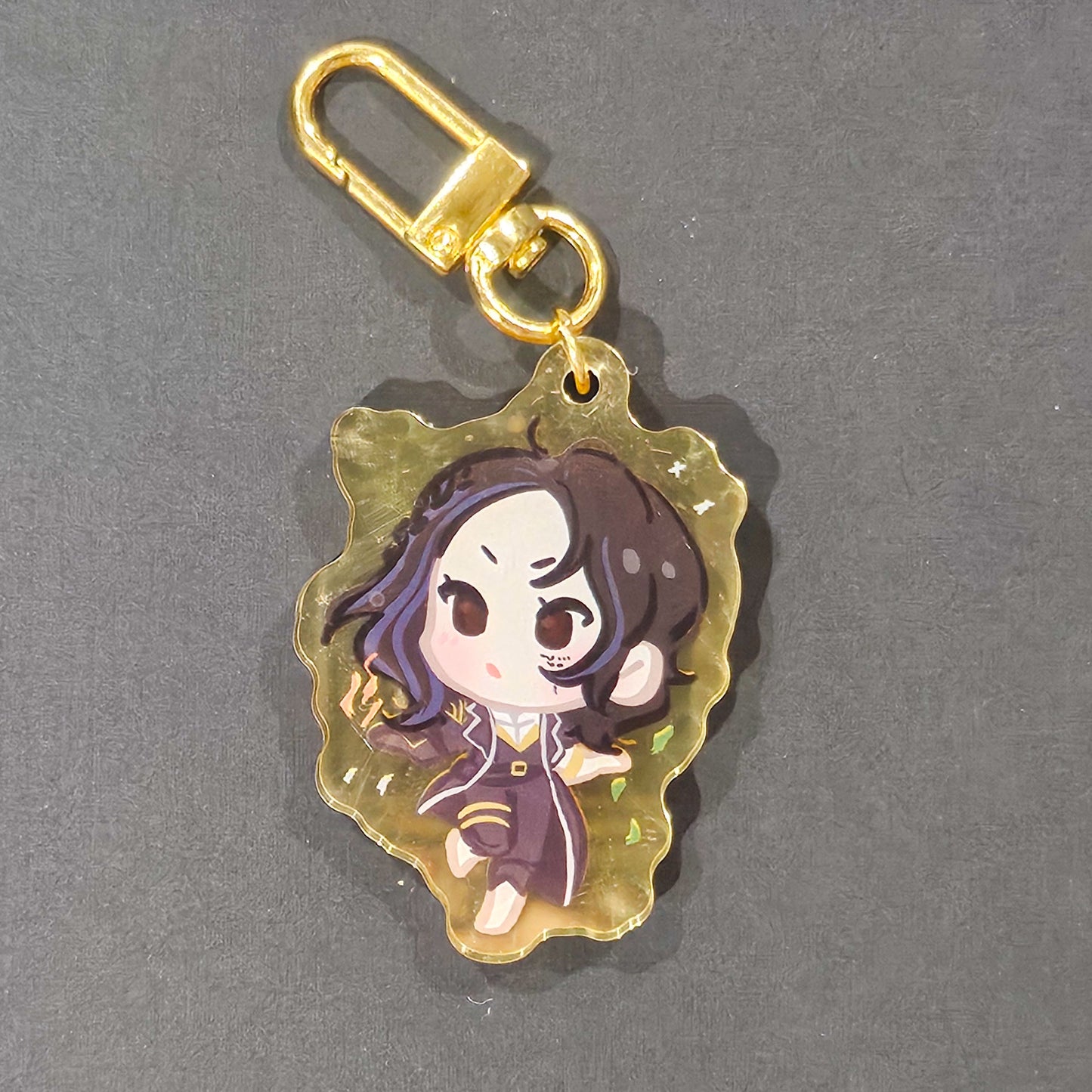 Expedition Gold Mirror Keychains