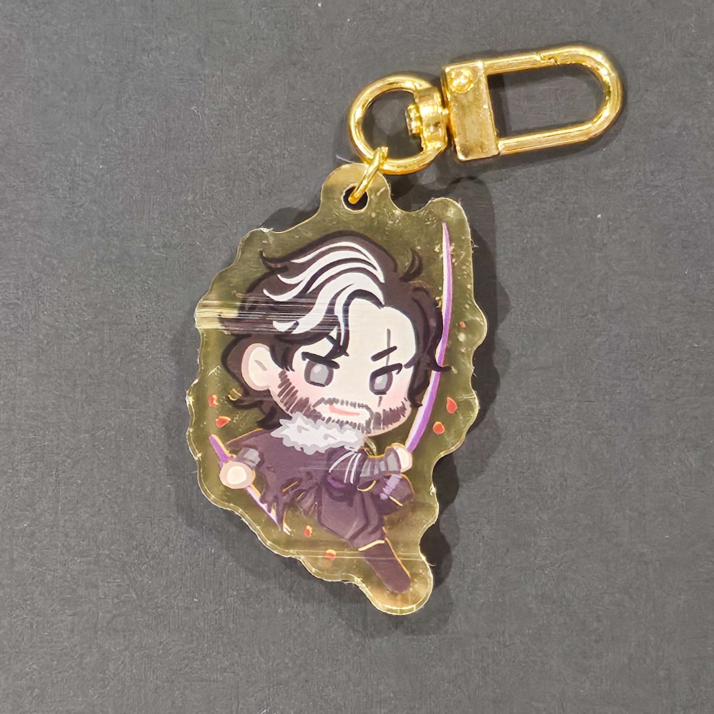 Expedition Gold Mirror Keychains