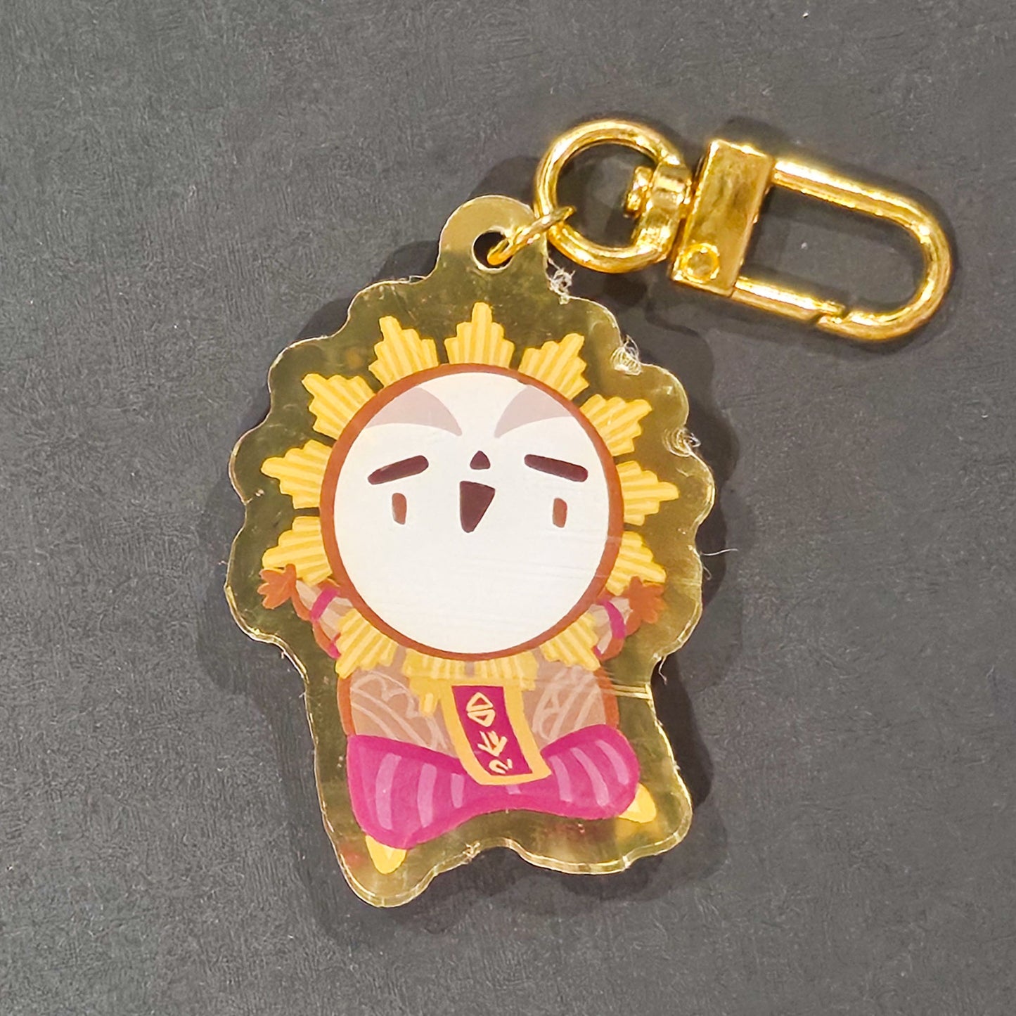 Expedition Gold Mirror Keychains