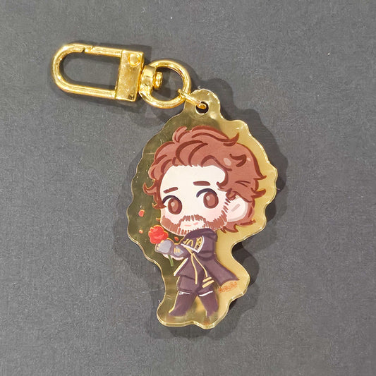 Expedition Gold Mirror Keychains