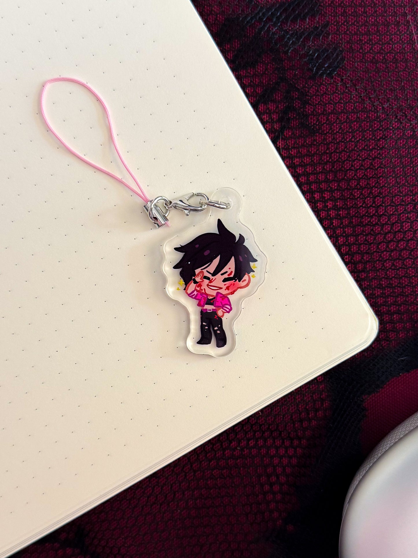 Superhero Dispatch Phone Charm