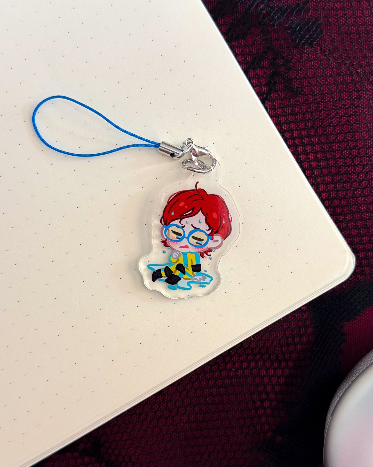 Superhero Dispatch Phone Charm