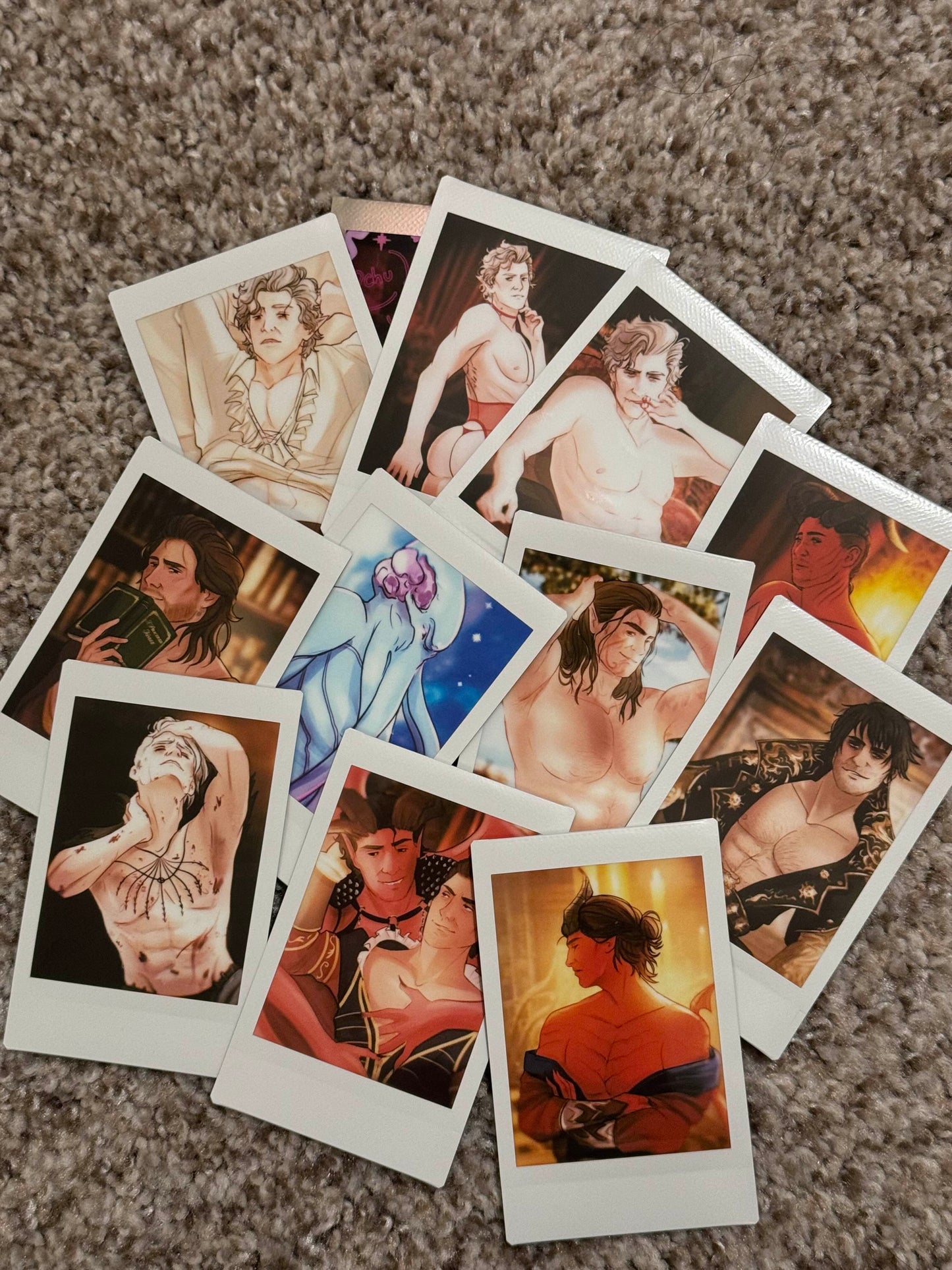 BG3 Polaroid Gacha (boys)