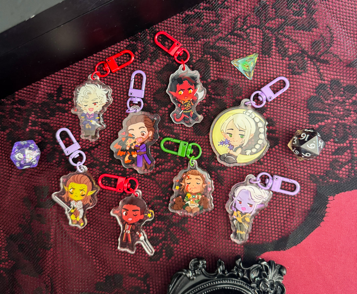BG3 Keychains