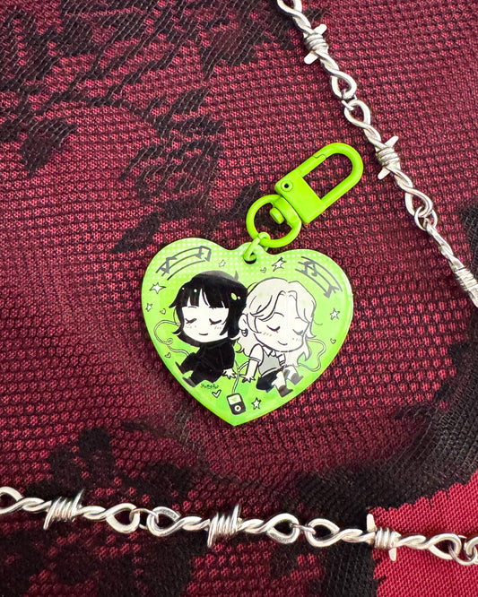 Green Yuri Keychain