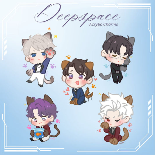 Deepspace Catboy Acrylic Charms
