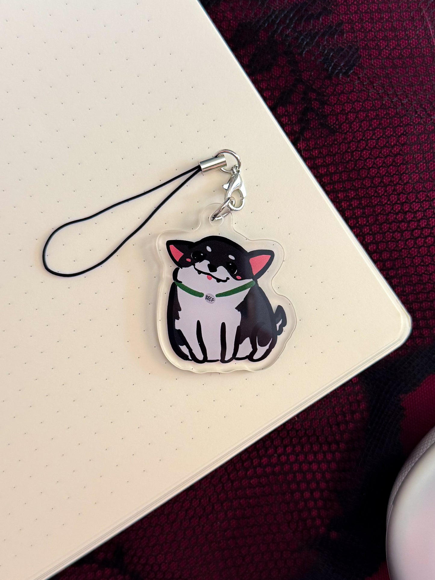 Superhero Dispatch Phone Charm