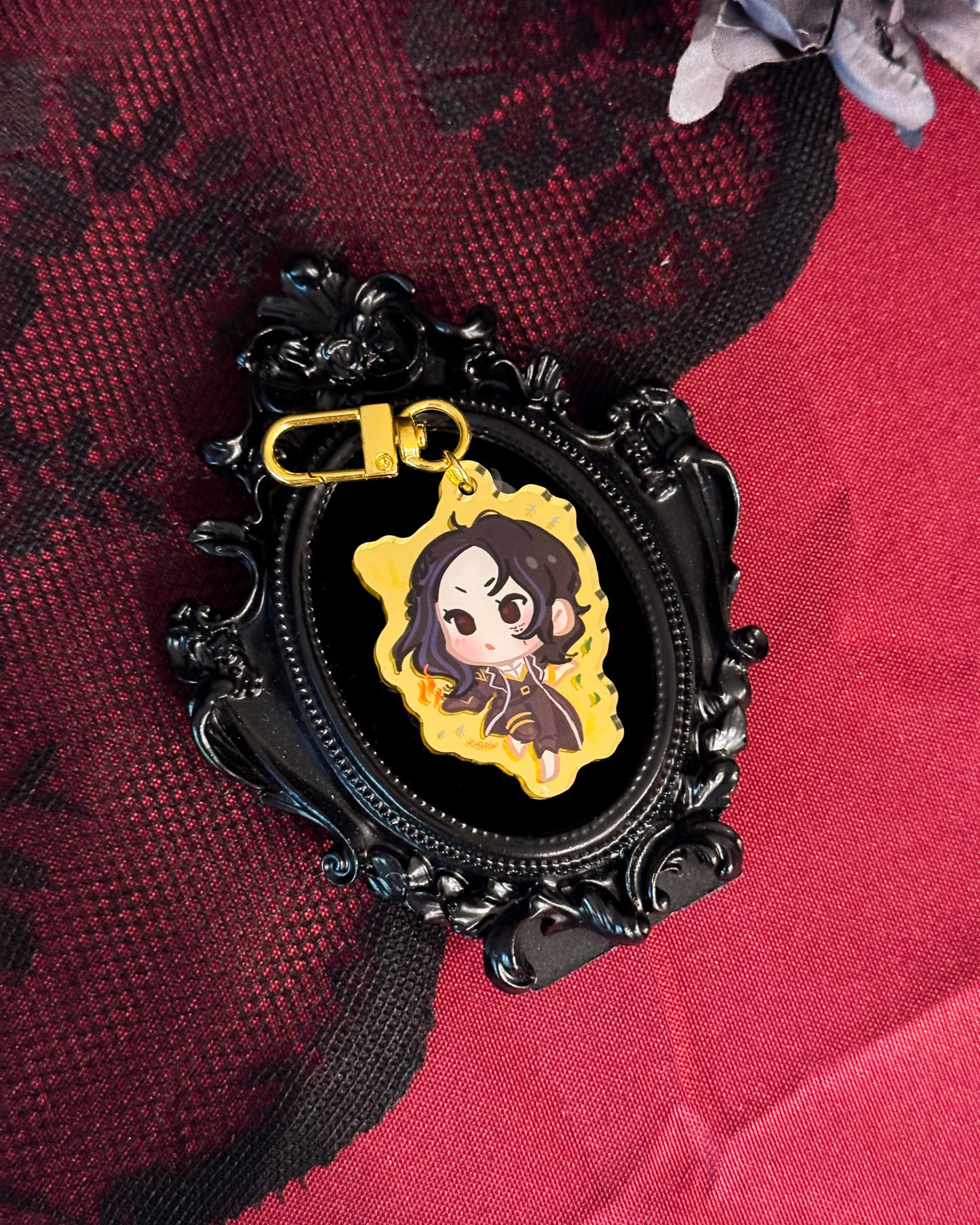 Expedition Gold Mirror Keychains