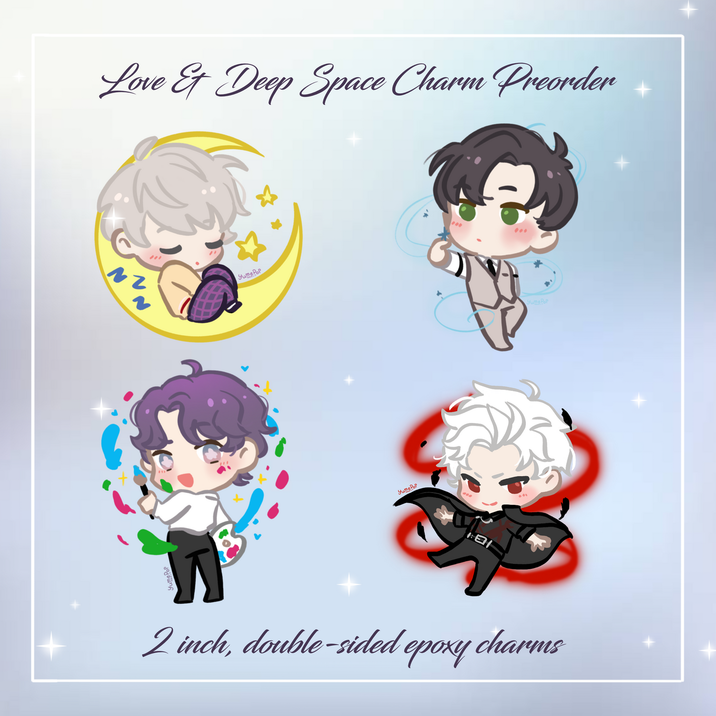 Love & Deepspace Keychains (PREORDER CLOSES 12/24)