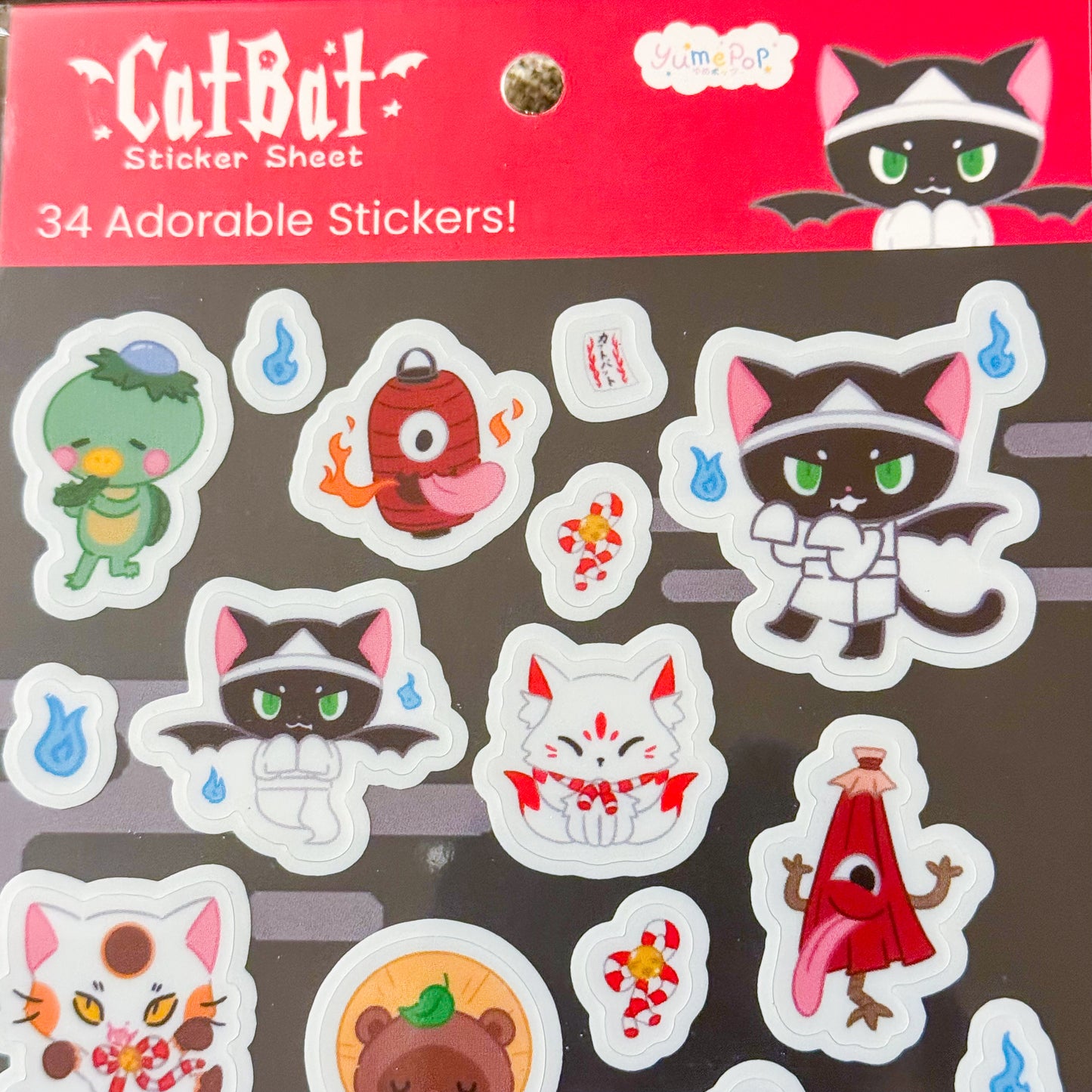 Catbat + Yokai Stickers!