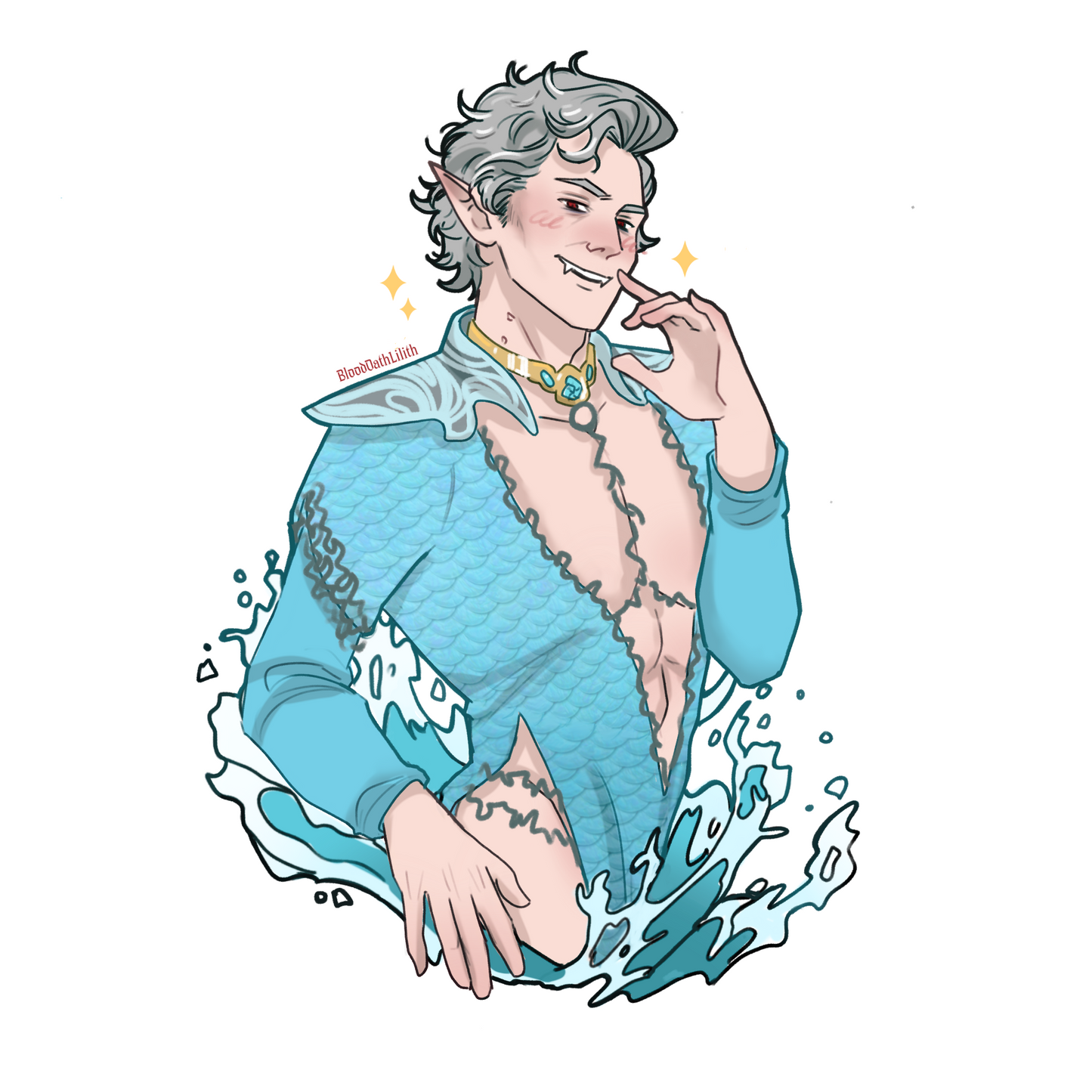 Wavemother’s Robe Vinyl Sticker