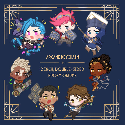 Arcane Acrylic Charms