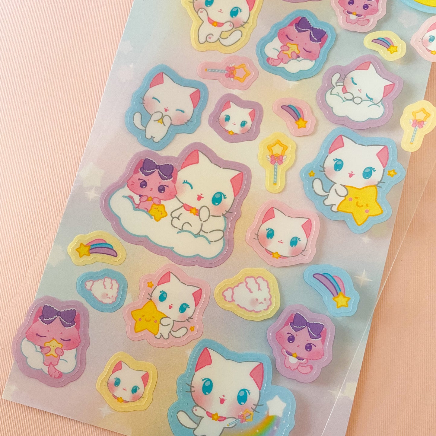 Dreamy Kitty Sticker Sheet
