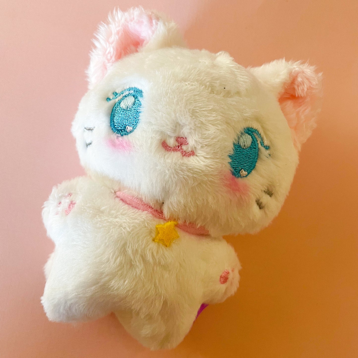 Dreamy Kitty Plush Keychain