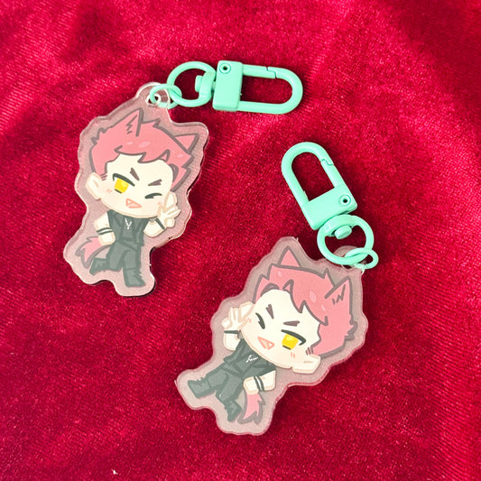Deepspace Wolfie Keychain