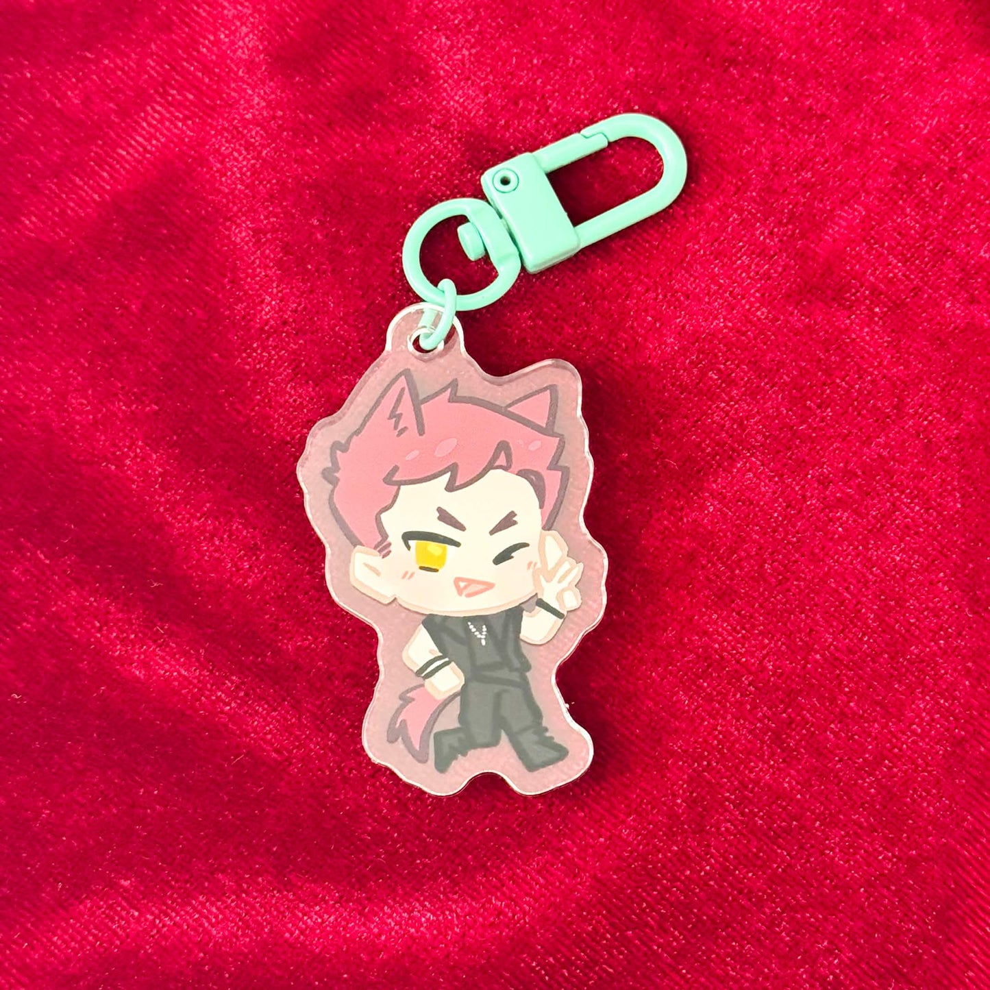 Deepspace Wolfie Keychain