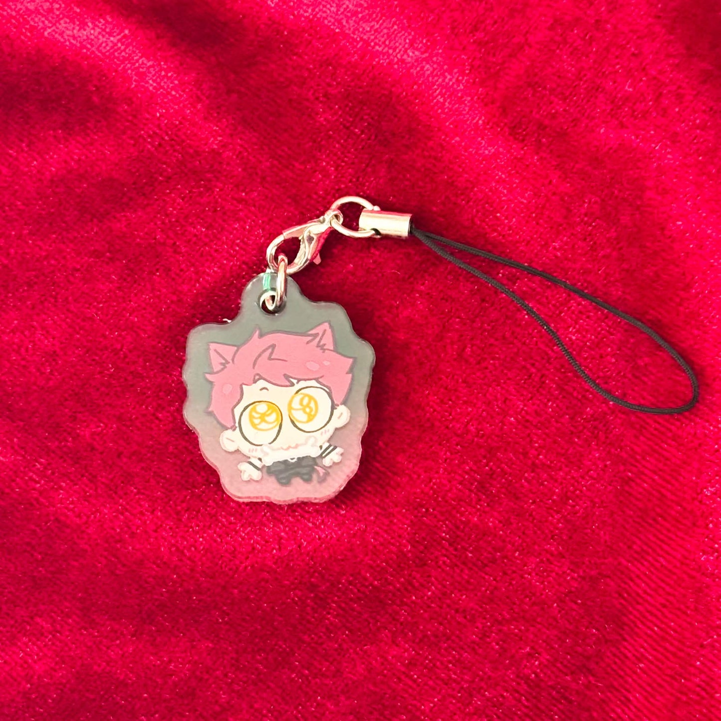 Deepspace Wolfie Phone Charm