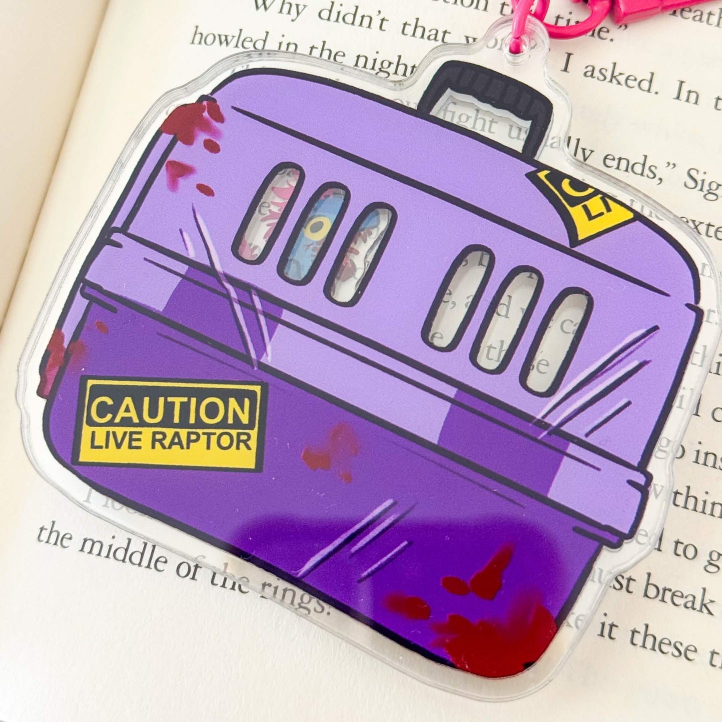 Dungeon Crawler FREE HIM! Shaker Keychain