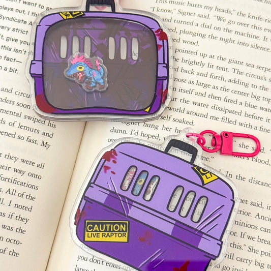 Dungeon Crawler FREE HIM! Shaker Keychain